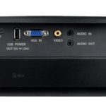 Проектор OPTOMA S334e вид сзади