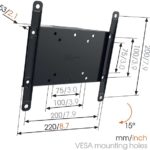 Кронштейн настенный для телевизора VOGEL'S MA2010 размеры