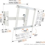 Кронштейн для телевізора VOGEL'S THIN 445 White