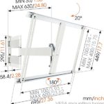 Кронштейн для телевізора VOGEL'S THIN 545 White