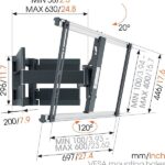 Кронштейн для телевізора VOGEL'S THIN 550 спецификация
