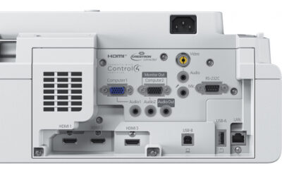 Лазерный ультракороткофокусный проектор Epson EB-725W разъемы