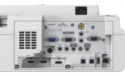 Лазерный интерактивный ультракороткофокусный проектор Epson EB-735Fi разъемы