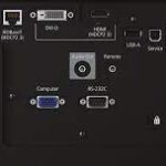 Инсталляционный проектор Epson EB-PU2010W V11HA52940 разъемы