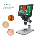 Цифровий USB мікроскоп G1200 (1-1200X) з 7" дисплеєм