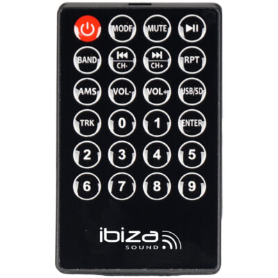 Пульт к портативной колонке IBIZA PORT15UHF-BT