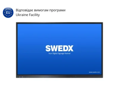 Інтерактивний дисплей SWEDX 75" (SDST75K7-08) в AV-Dnepr