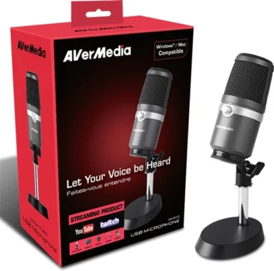 Мікрофон AVerMedia USB microphone AM310 Black (40AAAM310ANB) в AV-Dnepr